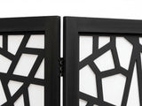 6-Panel Room Divider C M7 - Black