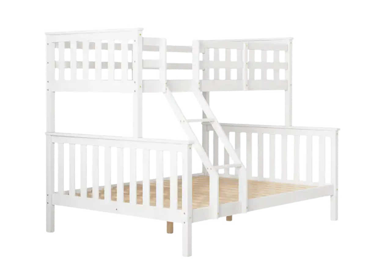 New Chico Triple Bunk Bed - White