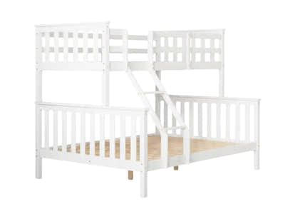 New Chico Triple Bunk Bed - White