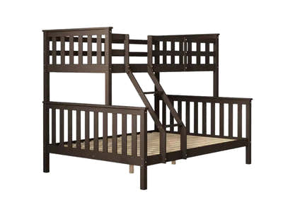 New Chico Triple Bunk Bed - Walnut