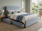 Wairoa Bed Frame with Drawers - Double