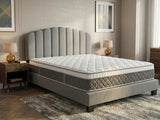 Innogen Bed Frame Grey & MEM23 Mattress - Double