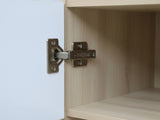Teasel 4-Door Tall Shoe Cabinet with Drawer
