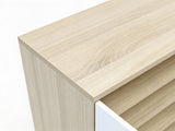 Teasel 4-Door Tall Shoe Cabinet with Drawer