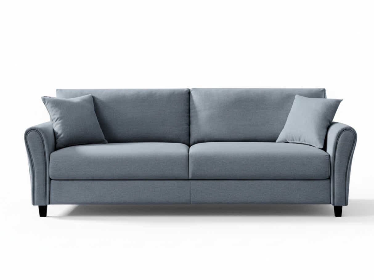 Cozza Linen Sofa - Blue