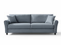 Cozza Linen Sofa - Blue