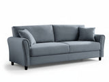 Cozza Linen Sofa - Blue