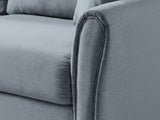 Cozza Linen Sofa - Blue