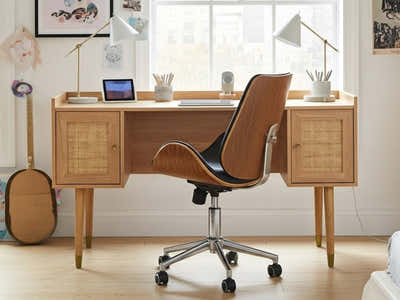 Naturlig Writing Desk & Bentwood Office Chair