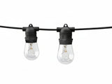 Fixed Socket Festoon Lights with Tungsten Bulbs - 22 m