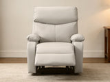 DS Giselle PU Leather Recliner Chair - Beige