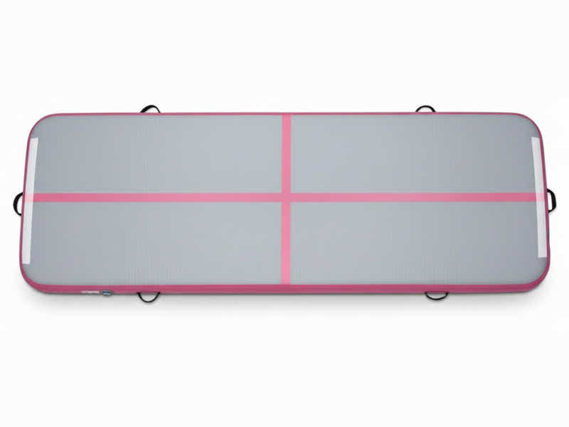 Air Track Pink & Grey – 400cm x 100cm x 20cm