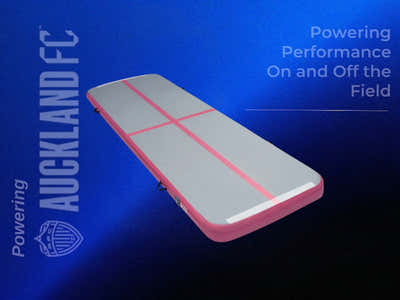 Air Track Pink & Grey – 500cm x 100cm x 20cm