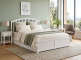Harrogate Storage Bed Frame White - Double