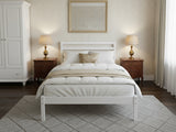 Atlas Bed Frame White - Single