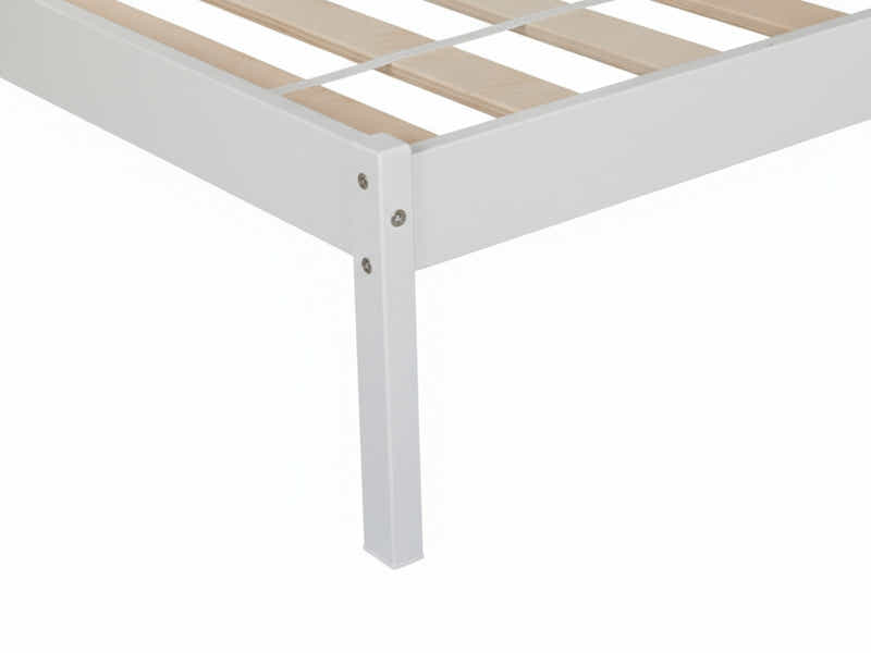 Atlas Bed Frame White - Single