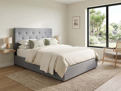 Cleva Bed Frame with Drawers - Double