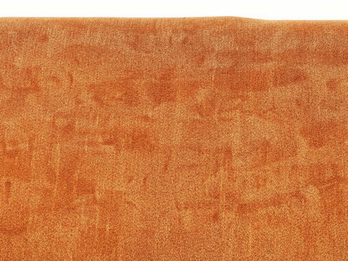 Eleese Velvet Accent Chair - Orange