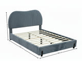 Arna Bed Frame Grey - Double