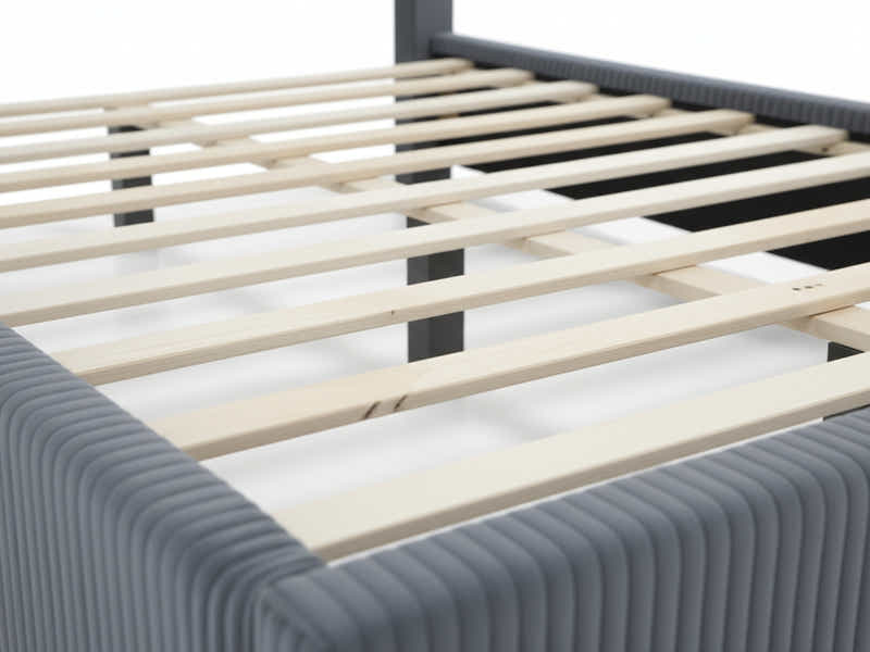 Arna Bed Frame Grey - Queen