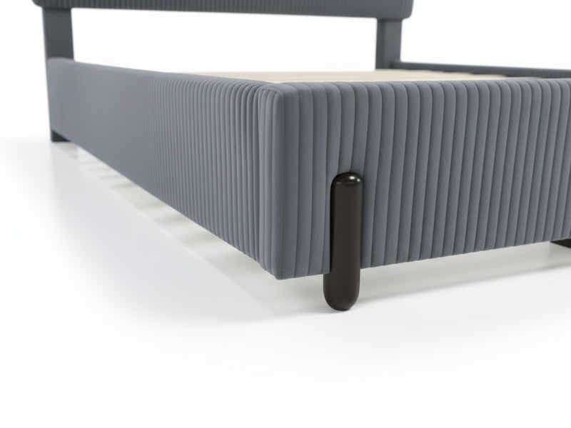 Arna Bed Frame Grey - Queen