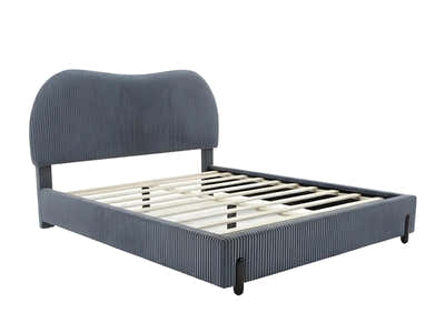 Arna Bed Frame Grey - Queen