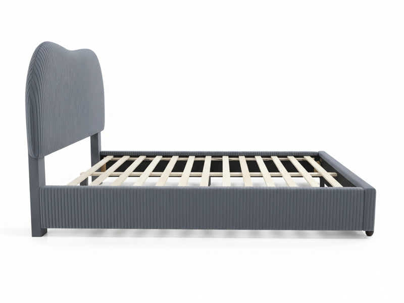 Arna Bed Frame Grey - Queen