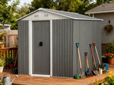 Galvanized Steel Garden Shed 8ft x 8ft