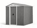 Galvanized Steel Garden Shed 8ft x 8ft