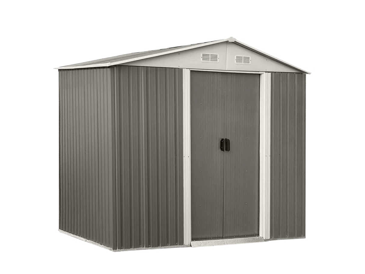 Galvanized Steel Garden Shed 6ft x 8ft