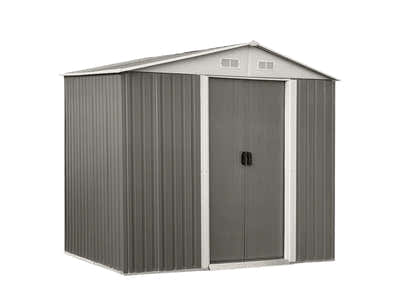 Galvanized Steel Garden Shed 6ft x 8ft