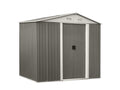 Galvanized Steel Garden Shed 6ft x 8ft