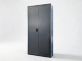 Lockable Steel Garage Storage Cabinet - 165 cm
