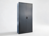 Lockable Steel Garage Storage Cabinet - 185 cm