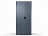 Lockable Steel Garage Storage Cabinet - 185 cm