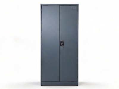 Lockable Steel Garage Storage Cabinet - 185 cm