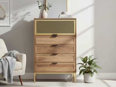 Olveston 5-Drawer Tallboy