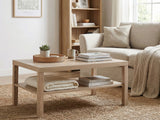 Chessel Coffee Table with Shelf