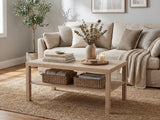 Chessel Coffee Table with Shelf