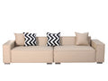 Loretta PU Leather Sofa - Beige