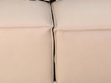 Loretta PU Leather Sofa - Beige