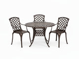 5-Piece Cast Aluminum Patio Dining Set