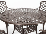 5-Piece Cast Aluminum Patio Dining Set