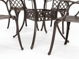 5-Piece Cast Aluminum Patio Dining Set