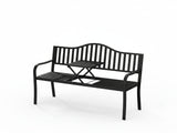 Arteferro Garden Bench with Fold Table