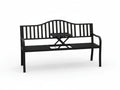 Arteferro Garden Bench with Fold Table - Black