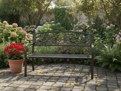Arteferro Garden Bench E3 - Vintage Bronze