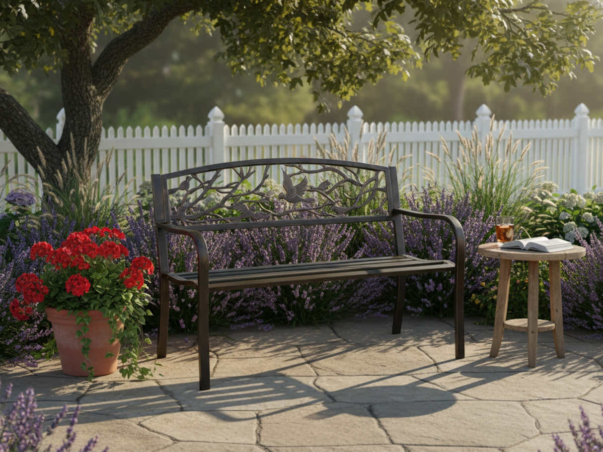 Arteferro Garden Bench E3 - Vintage Bronze