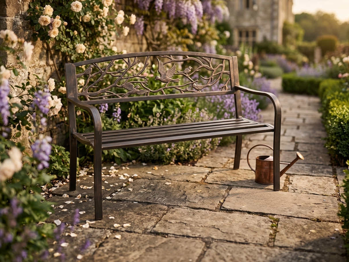 DS Arteferro Garden Bench E3 - Vintage Bronze