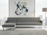 Klika Sofa Bed - Grey and White